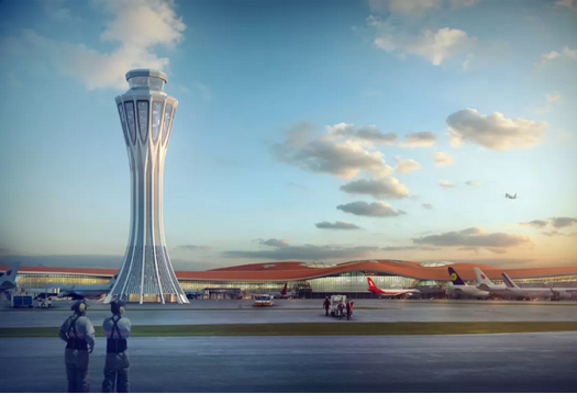 北京大興國(guó)際機(jī)場(chǎng)西塔臺(tái) 